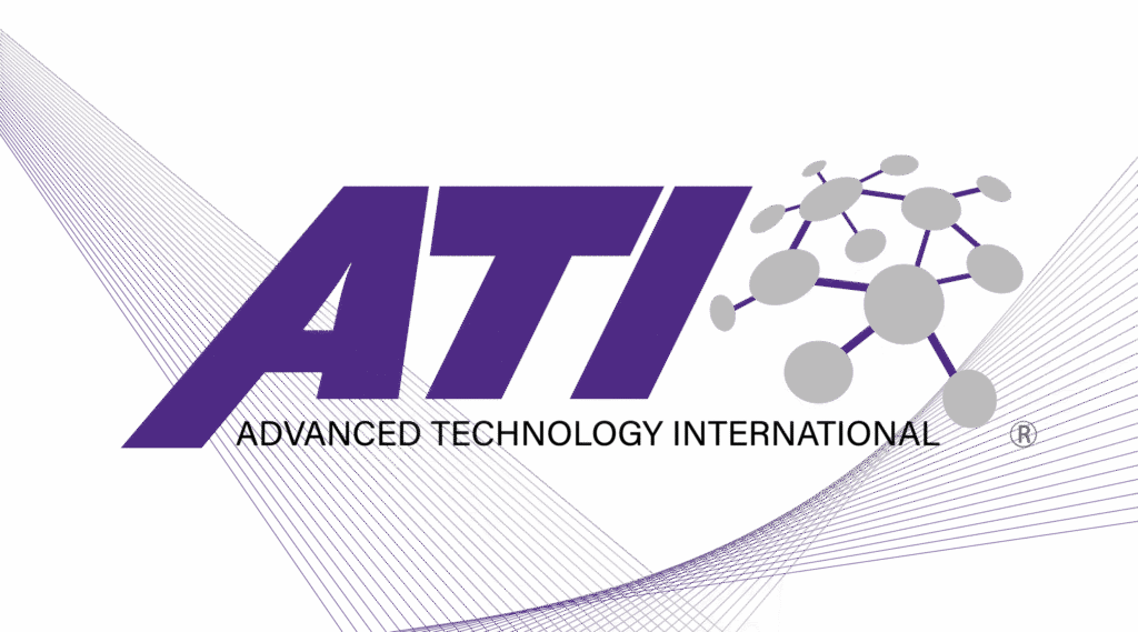 Advanced Technology International logo
